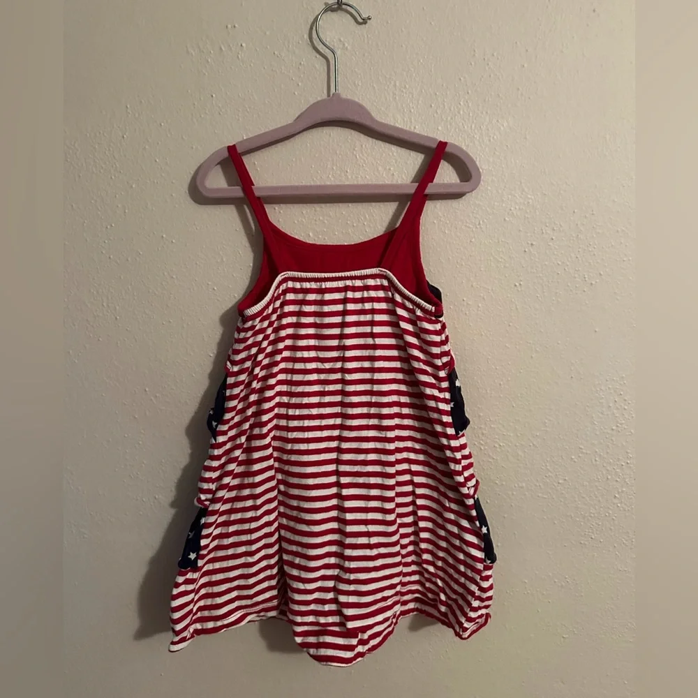 The Children’s Place - Red, White and Blue Striped Dress 3T
